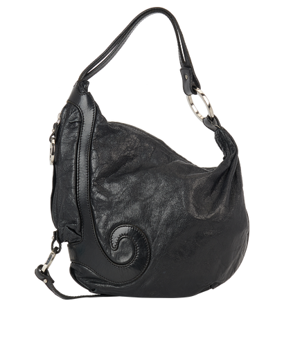 Oyster Hobo Bag, front view